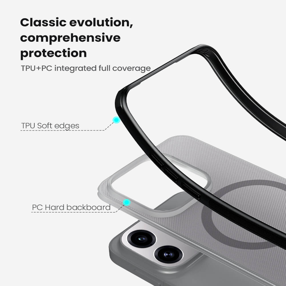 Чехол-крышка NILLKIN для Oppo Find X9 (серия Frosted shield Pro Magnetic case Clear)